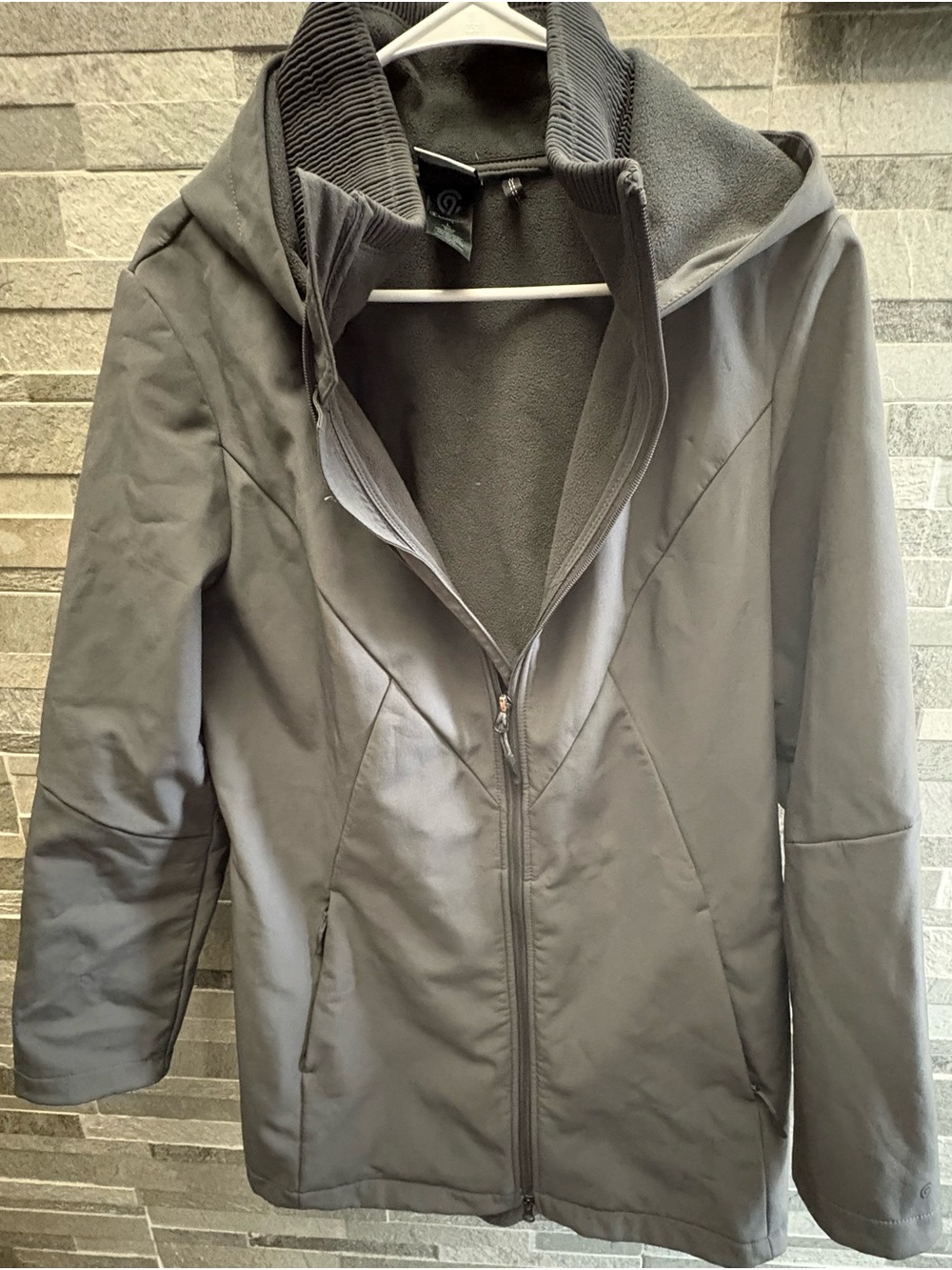 Champion Women's Gray Hooded Jacket